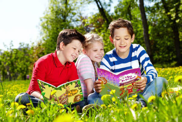 Kids Reading Personalized Children's Books