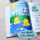 Personalized Arty Mouse Numbers Name on Image