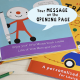 Personalized Arty Mouse Numbers Book Name in Book