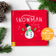 Personalized Snowman Book