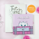 Personalized Nina Kitten book gift box