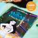 Moana personalized coloring book