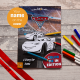 Personalized Disney's Pixar Cars 3 Coloring Book