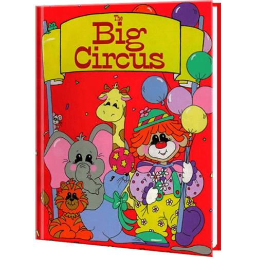 Personalized Big Circus Book for Kids Personalized Big Circus Book for Kids