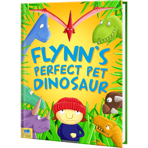 Personalized Perfect Pet Dinosaur Book