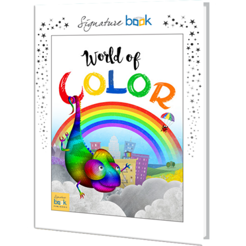 Discover a World of Color Personalized Book