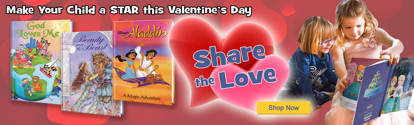 Personalized Valentine's Day Children's Book