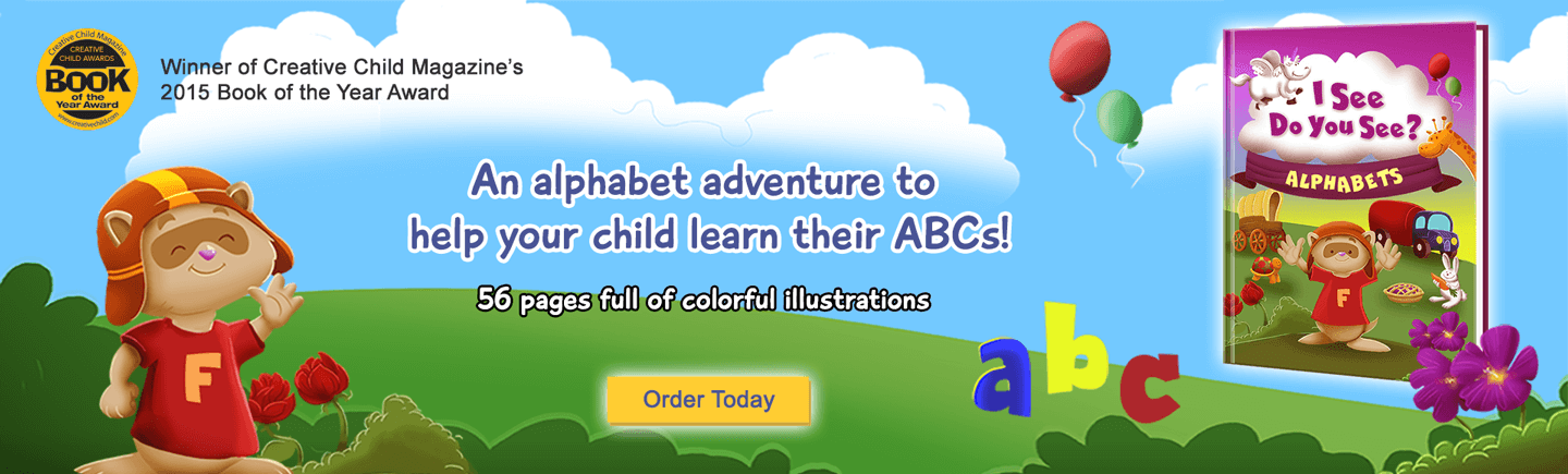 Personalized I See Do You See - Alphabets Children's Book