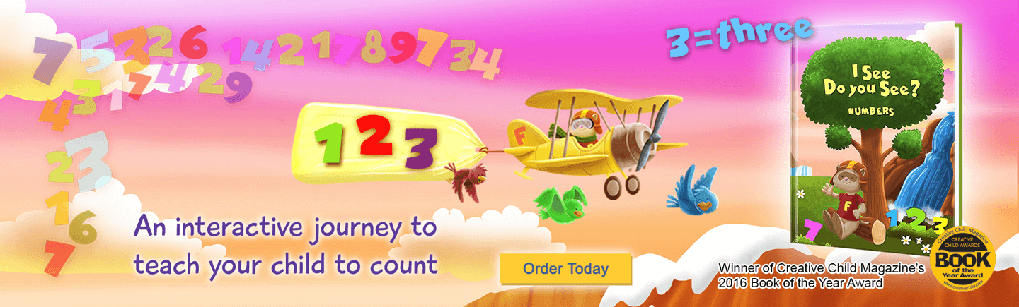 Personalized I See Do You See - Numbers Children's Book